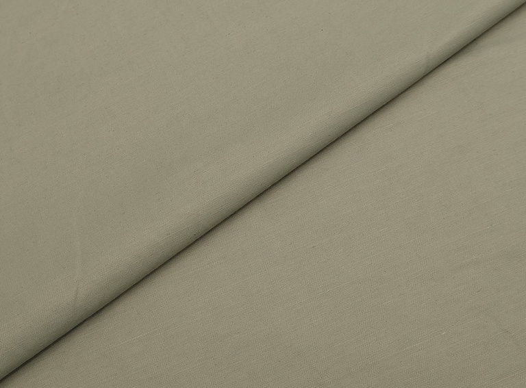 Фото ткани Льняная ткань, цвет - зеленый