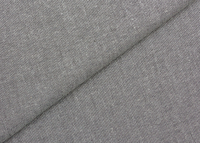 Фото ткани Льняная ткань с шелком, цвет - серый и меланж
