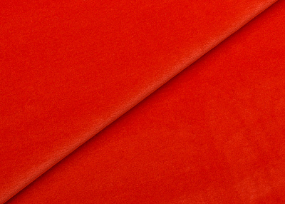 Фото ткани Велюр, цвет - красный