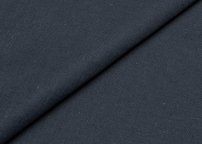 Фото ткани Льняная ткань тип Loro Piana, цвет - темно-синий