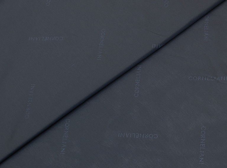 Фото ткани Подкладочная ткань тип Corneliani, цвет - синий