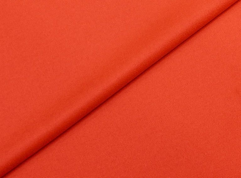 Фото ткани Кашемировая ткань тип Loro Piana, цвет - красный