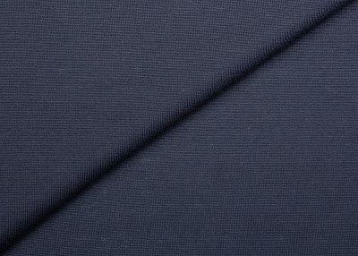 Фото ткани Трикотаж кашемир, цвет - темно-синий