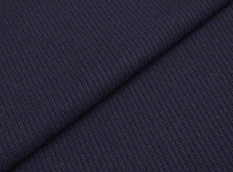 Фото ткани Трикотаж кашемир тип Brunello Cucinelli, цвет - синий