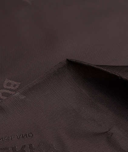 Подкладочная ткань тип Burberry с рисунком, цвет - коричневый. Изображение 2