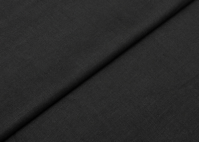 Фото ткани Льняная ткань тип Loro Piana, цвет - черный