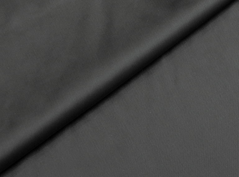 Фото ткани Подкладочная ткань, цвет - черный