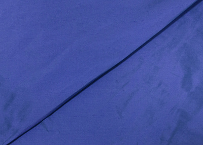Фото ткани Шелковая тафта переливчатая, цвет - изумрудный и сиреневый