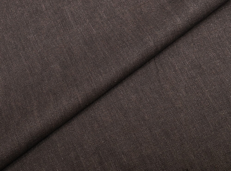 Фото ткани Льняная ткань, цвет - коричневый
