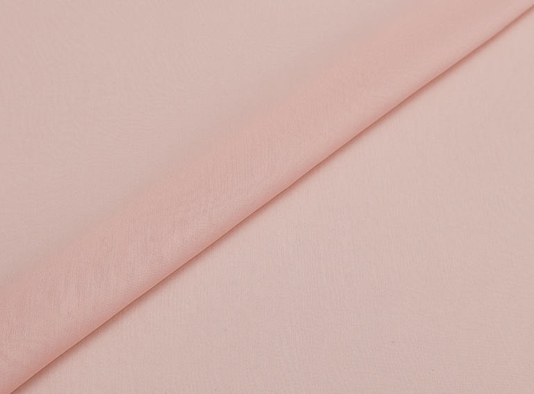 Фото ткани Шифон, цвет - пудрово-розовый