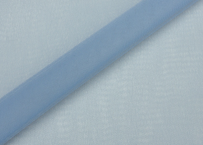 Фото ткани Сетка тип Valentino, цвет - голубой
