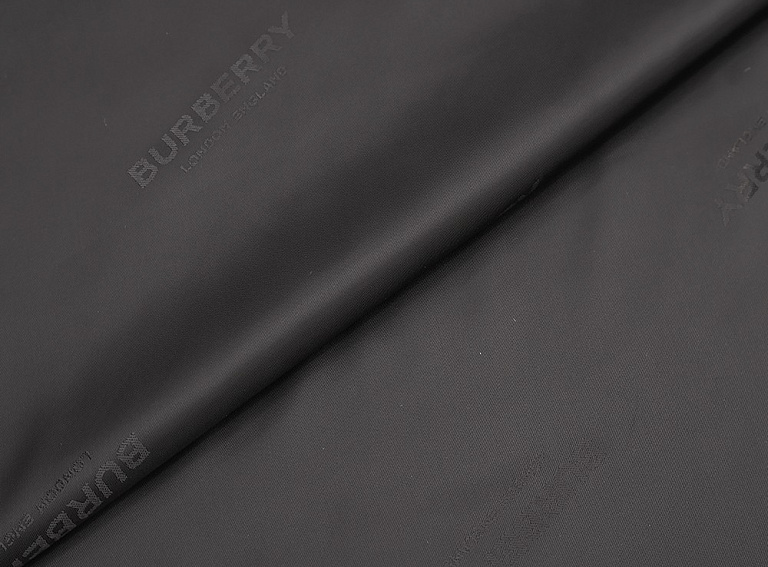 Фото ткани Подкладочная ткань тип Burberry, цвет - черный
