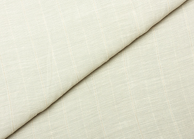 Фото ткани Льняная ткань, цвет - бежевый и полоска