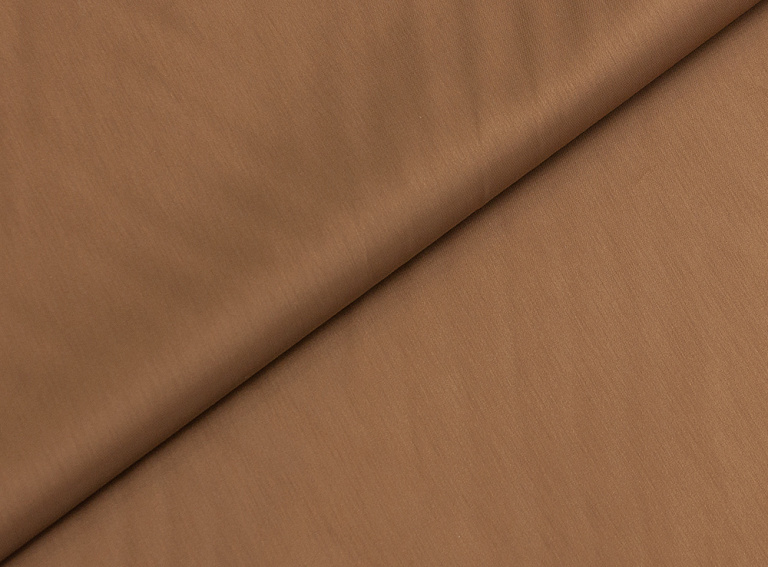 Фото ткани Подкладочная ткань, цвет - коричневый