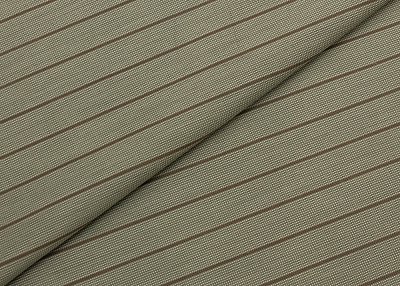 Фото ткани Подкладочная ткань в полоску, цвет - хаки