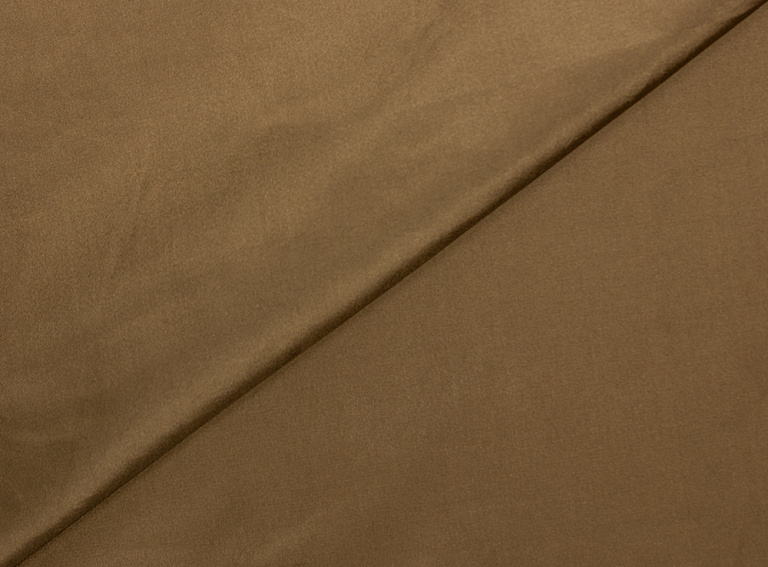Фото ткани Шелковая тафта, цвет - коричневый
