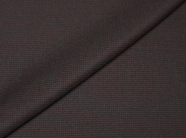 Фото ткани Кашемировая ткань с шерстью тип Loro Piana, цвет - коричневый и клетка