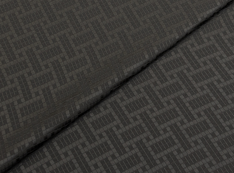 Фото ткани Натуральный шелк тип Hermes, цвет - черный