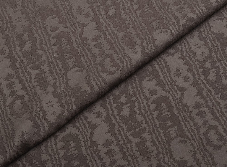 Фото ткани Жаккард с муаром тип Chanel, цвет - коричневый