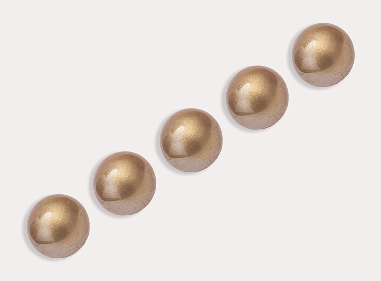 Фото ткани Пуговица, цвет - золотой