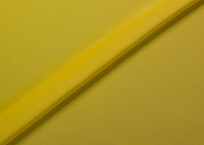 Фото ткани Крепдешен, цвет - желтый