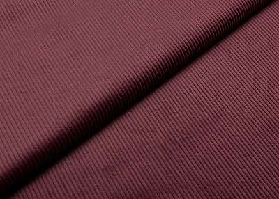 Фото ткани Вельвет, цвет - бордовый