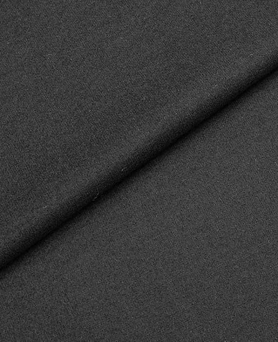 Трикотаж кашемир (дабл) тип Ermenegildo Zegna, цвет - черный. Изображение 1