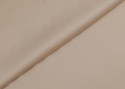 Фото ткани Атласный шелк (дабл), цвет - бежевый