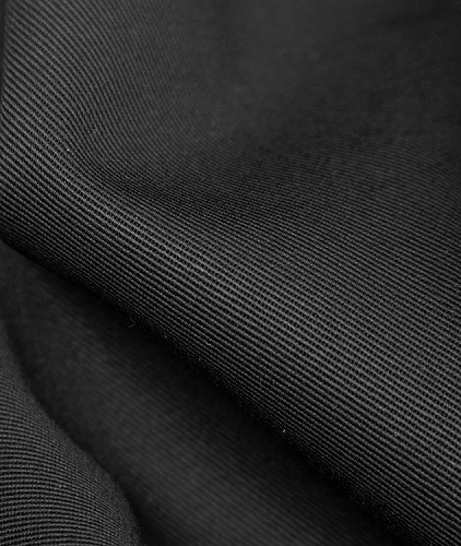 Хлопковая джинса тип Loro Piana, цвет - черный. Изображение 4