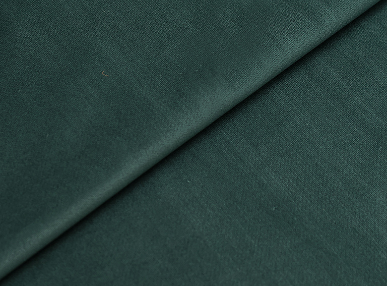 Фото ткани Хлопковая ткань с эластаном, цвет - зеленый