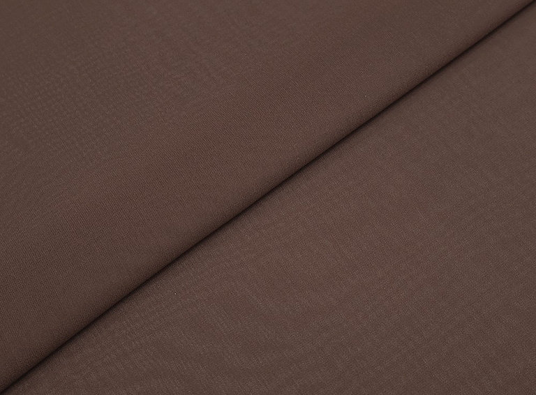 Фото ткани Шифон, цвет - коричневый
