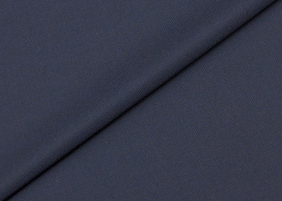 Фото ткани Шерстяная ткань тип Ermenegildo Zegna с рисунком, цвет - синий, темно-синий, полоска