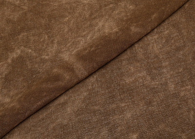 Фото ткани Марлевка с рисунком, цвет - коричневый