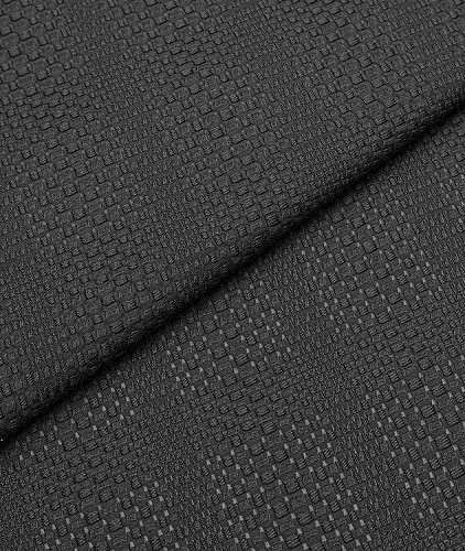 Ткань жаккард тип Armani, цвет - черный. Изображение 1