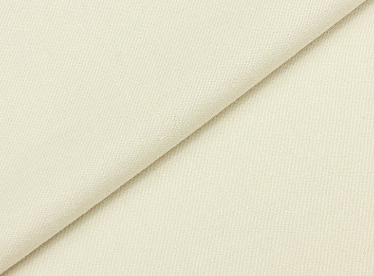 Фото ткани Льняная ткань тип Loro Piana, цвет - молочный