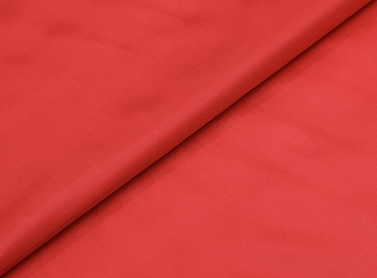 Фото ткани Подкладочная ткань, цвет - красный