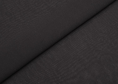 Фото ткани Шифон, цвет - черный