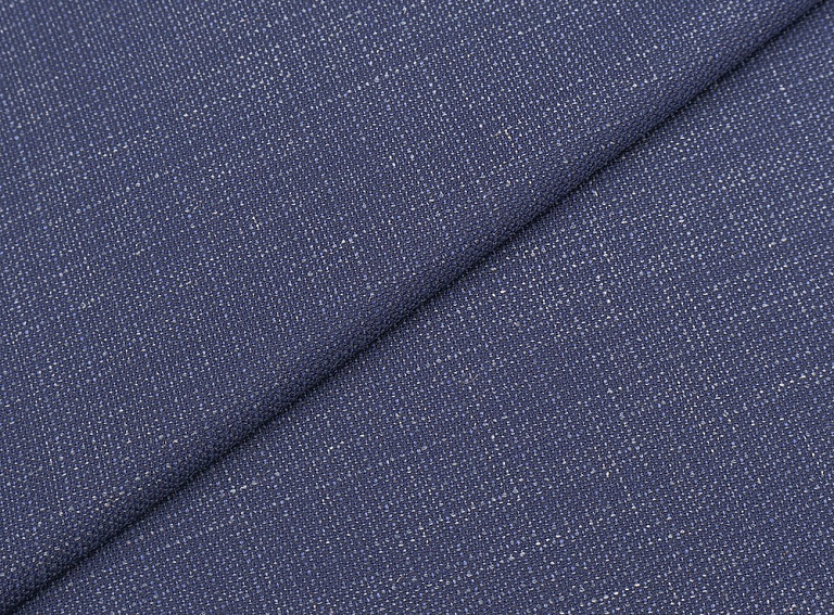 Фото ткани Шерстяная ткань с шелком, цвет - синий