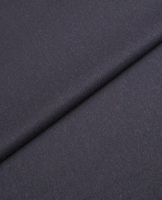 Кашемировая ткань тип Ermenegildo Zegna (на клеевой), цвет - синий и темно-синий. Изображение 1