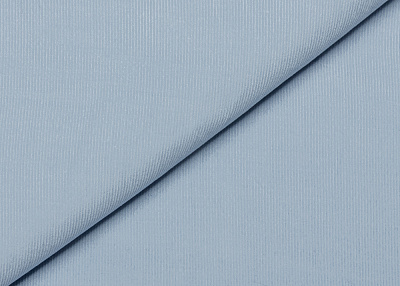 Фото ткани Хлопковый микровельвет, цвет - голубой