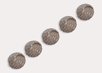 Фото ткани Пуговица, цвет - серый