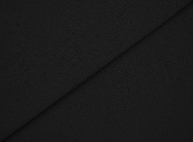 Фото ткани Триацетат, цвет - черный