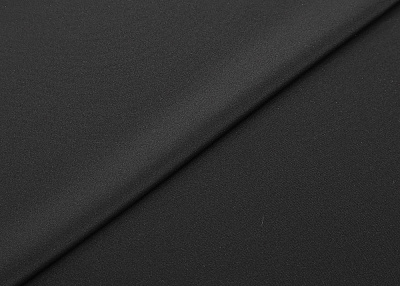 Фото ткани Натуральный шелк (крепдешин), цвет - черный