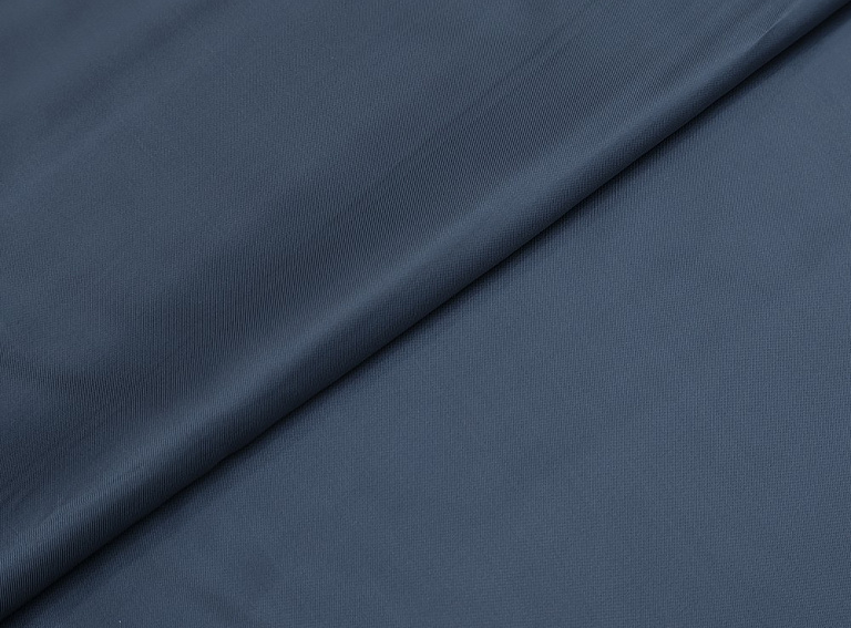 Фото ткани Подкладочная ткань, цвет - синий