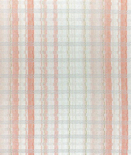 Трикотаж тип Missoni, цвет - молочный и полоска. Изображение 3
