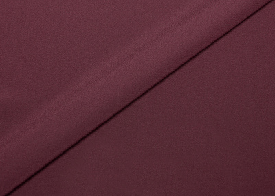 Фото ткани Натуральный шелк, цвет - бордовый