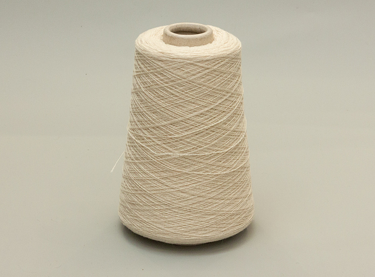 Фото ткани Пряжа кашемир (100гр), цвет - слоновая кость
