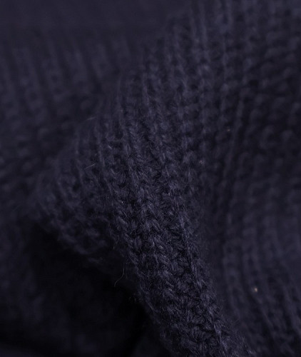 Трикотаж кашемир тип Brunello Cucinelli, цвет - синий. Изображение 4