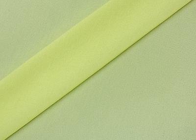 Фото ткани Однотонный  шелк-шифон, цвет - желтый