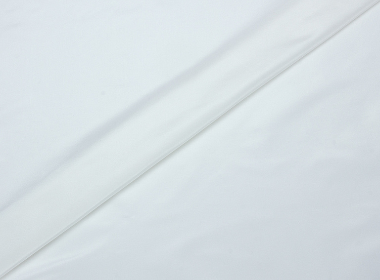 Фото ткани Шелковая тафта, цвет - молочный